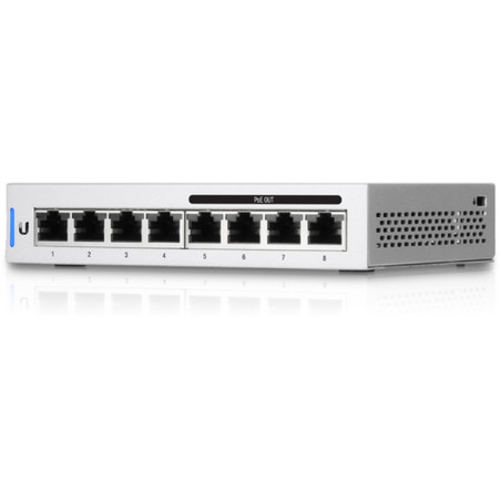 SWITCH 8P GIGABIT DI CUI 4P POE UBI QUIT