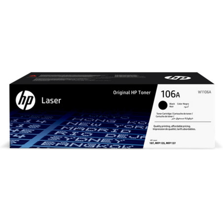 TONER HP W1106A K L/J 106A/107A 1000 PAG
