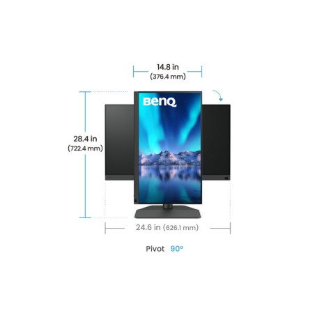 MON 24.1 IPS DP 1XHDMI 2560X1600 BENQ SW