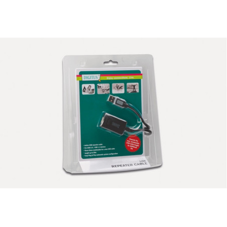 ESTENSORE DI LINEA USB M/F CAVO 5 MT.