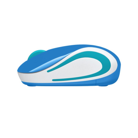 MOUSE MINI M187 BLU WIRELESS (910-002733