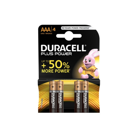BATTERIE ALCALINE MINISTILO PLUS AAA CON