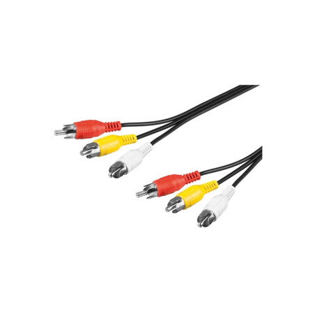 CAVO RCA 3 PLUG 3XRCA/3XRCA 3 MT (E10110