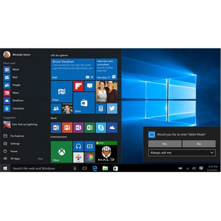 SISTEMA OPERATIVO WINDOWS 10 HOME 64 BIT
