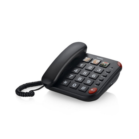 TELEFONO FISSO BRAVO 15 NERO