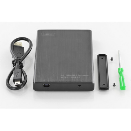 BOX ESTERNO PER HD 2,5" SATA USB 2.0 (DA