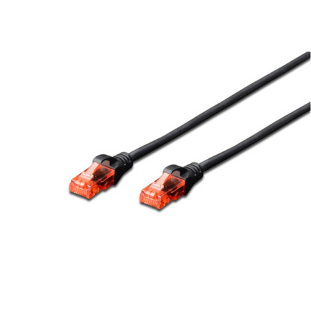 CAVO DI RETE CAT.6E 0,25MT NERO (DK16170