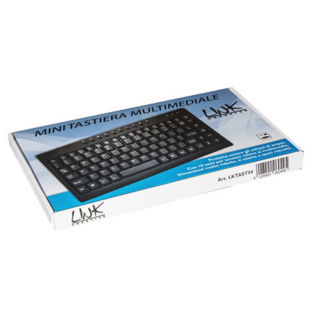 TASTIERA MINI LKTAST04 USB NERA