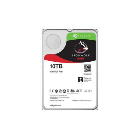 HARD DISK 10 TB IRONWOLF PRO SATA 3 3.5"