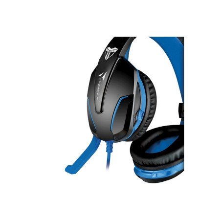 CUFFIE MICROFONO BLU (TM-FL1-BL) GAMING