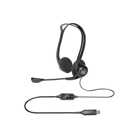 CUFFIE MICROFONO LOGI H960 PC USB (981-0
