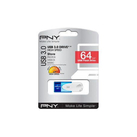 PEN DRIVE ATTACHE' 4 64GB USB3.0 (FD64GA