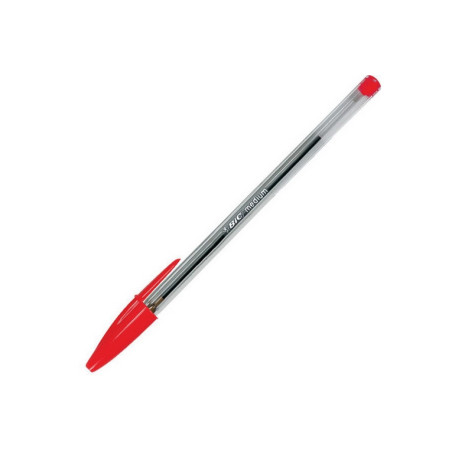 PENNA A SFERA CRISTAL ROSSA (50 PEZZI)