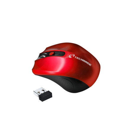 MOUSE TM-XJ30-RED ROSSO WIRELESS