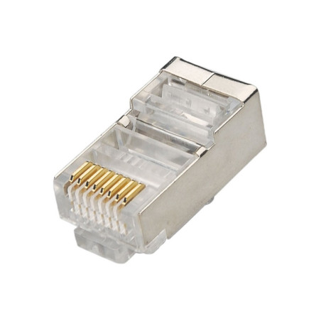 PLUG RETE RJ45 8P CAT.5 FTP 50PZ (CV-LAN