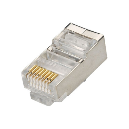 PLUG RETE RJ45 8P CAT.5 FTP 50PZ (CV-LAN