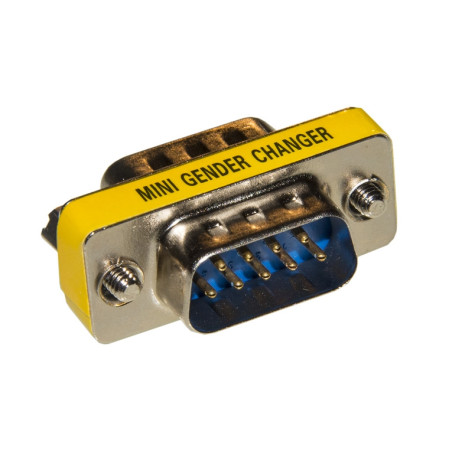 ADATTATORE MINI 9 POLI M/M GENDER CHANGE