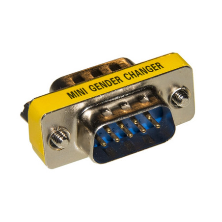 ADATTATORE MINI 9 POLI M/M GENDER CHANGE