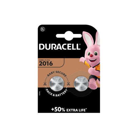 BATTERIE CR2016 3V LITIO B2 (DUR20162) 2