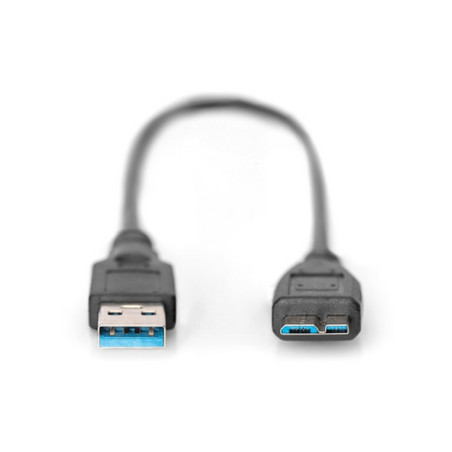 CAVO USB 3.0 A - MICRO USB B 0.25MT (AK-