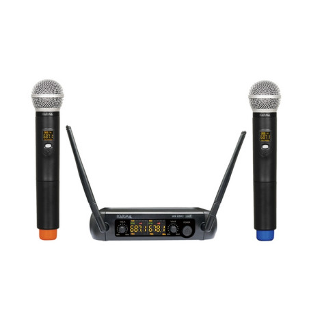 RADIOMICROFONO DOPPIO PALMARE UHF (SET 8