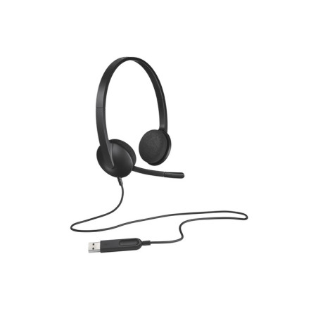 CUFFIA CON MICROFONO USB H340 HEADSET