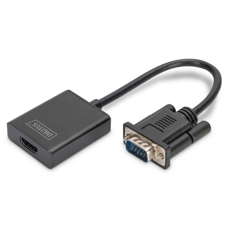 CONVERTITORE DA VGA A HDMI + AUDIO (3,5
