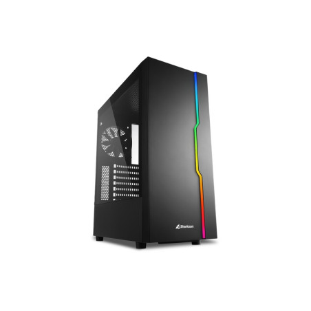 CASE GAMING RGB SLIDER BLACK ATX VETRO T