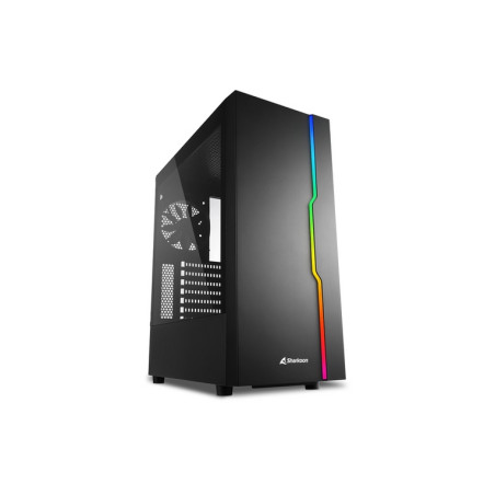 CASE GAMING RGB SLIDER BLACK ATX VETRO T