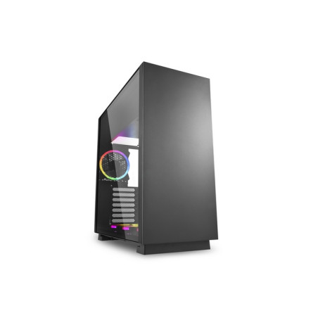 CASE GAMING PURE STEEL BLACK RGB ATX VET
