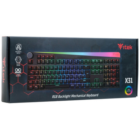 TASTIERA GAMING X31 MECCANICA RGB (ITKGM