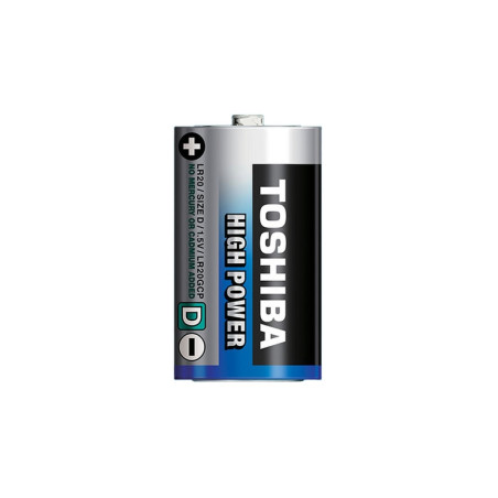 BATTERIE ALCALINE TORCIA D LR20 1.5V 2PZ