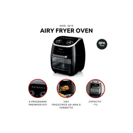 FRIGGITRICE AIRY FRYER OVEN 11 LT (ARI46
