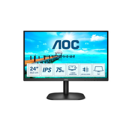 MON 23,8IPS VGA HDMI 24B2XH AOC 16:9