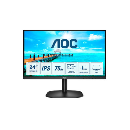 MON 23,8IPS VGA HDMI 24B2XH AOC 16:9