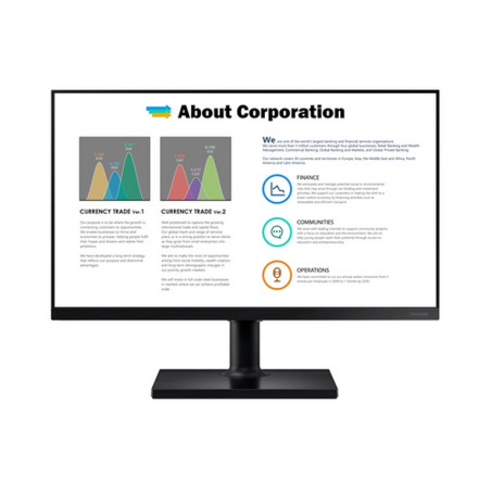 MONITOR 24" T45F LED FULL HD (LF24T450FQ