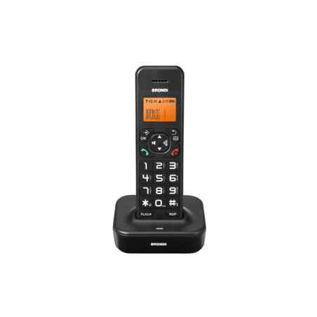 TELEFONO CORDLESS BRAVO STAR NERO