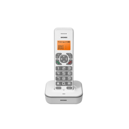 TELEFONO CORDLESS BRAVO STAR BIANCO/GRIG