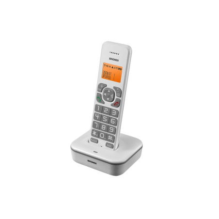 TELEFONO CORDLESS BRAVO STAR BIANCO/GRIG