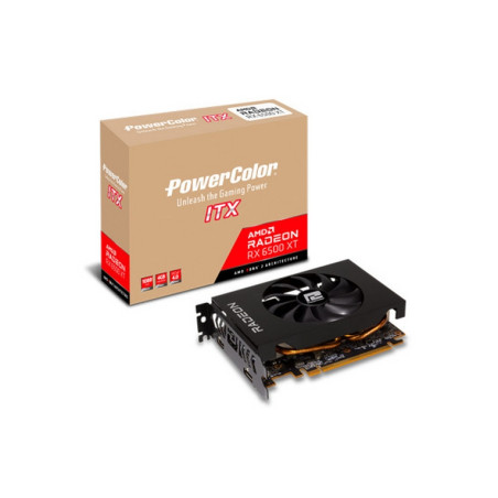 SCHEDA VIDEO RADEON RX6500 XT ITX 4 GB A