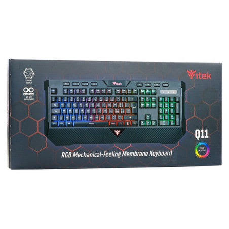 TASTIERA GAMING Q11 RGB (ITKGMMQ11) NERO