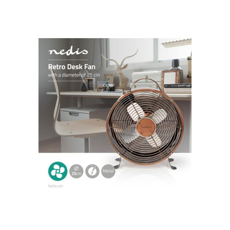 VENTILATORE DA TAVOLO FNCL10CO20 - 25CM