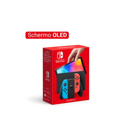 CONSOLE SWITCH OLED 7" 64GB ROSSO/BLU (S