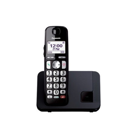 TELEFONO CORDLESS KX-TGE250JTB NERO