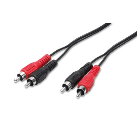 CAVO AUDIO 3/09 2SP RCA + 2SP RCA - 5 MT