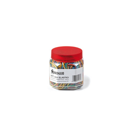 ELASTICI GOMMA ASSORTITI BARATTOLO 100 G