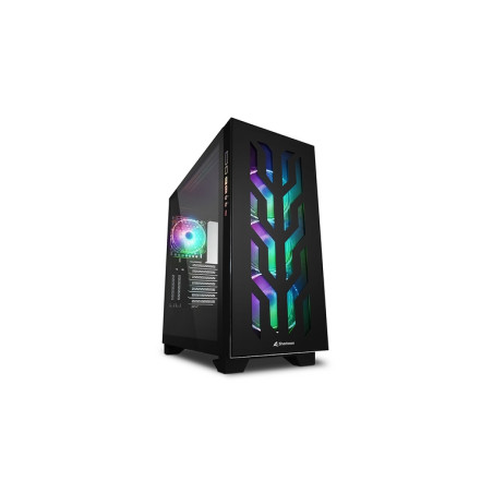 CASE GAMING CA300T SHARK BLACK ATX NERO