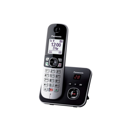 TELEFONO CORDLESS KX-TG6861JTB NERO/BIAN