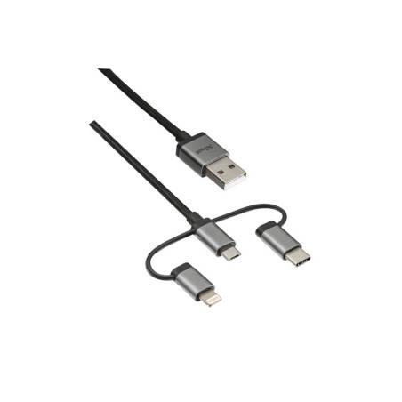CAVO USB 3 IN 1 PER RICARICA E SINCRONIZ