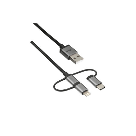 CAVO USB 3 IN 1 PER RICARICA E SINCRONIZ